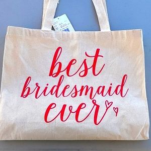 NWT Bridesmaid Tote 👰